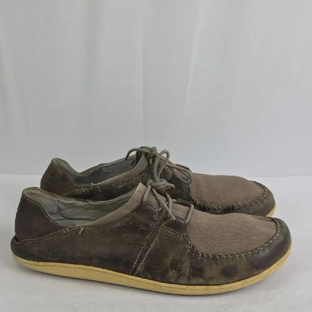 Men's Casual Brown Leather Shoes